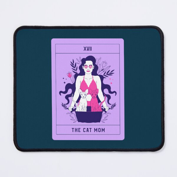 Item preview, The Cat Mom Tarot Card designed and sold by redlinecs.