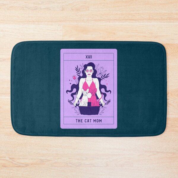 Item preview, The Cat Mom Tarot Card designed and sold by redlinecs.