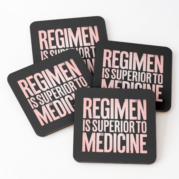 Item preview, Regimen is superior to medicine. v.2 designed and sold by x1brett.