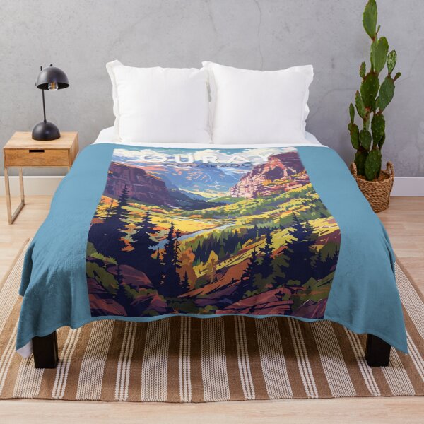 Item preview, Ouray Colorado Travel Art Vintage designed and sold by KrisSidDesigns.
