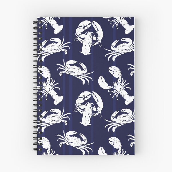 Item preview, Blue and White Seafood Pattern designed and sold by CreativeBridge.