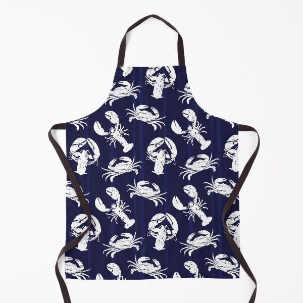 Item preview, Blue and White Seafood Pattern designed and sold by CreativeBridge.