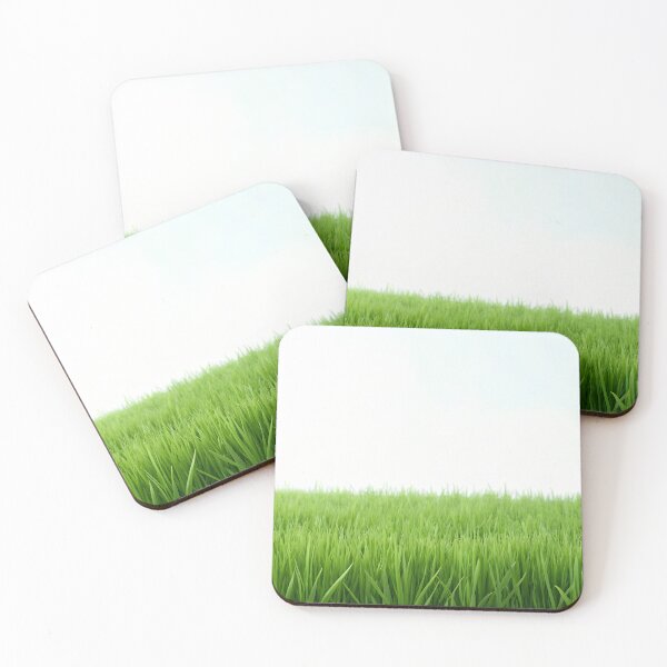 Item preview, Green grass background photo clean minimalist designed and sold by ktrin_ai.