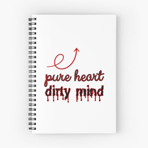 Item preview, Pure heart, dirty mind. designed and sold by UnCoverDesign.