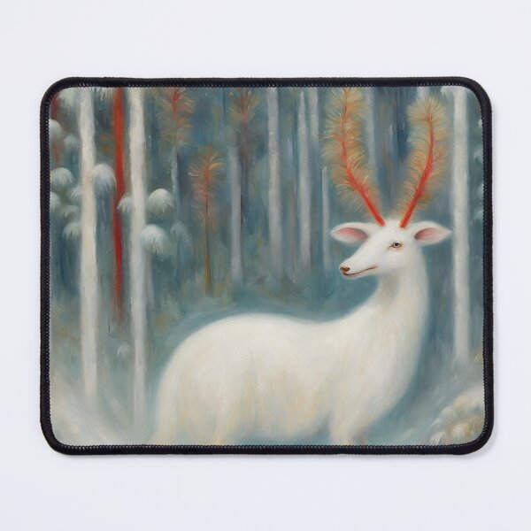 Item preview, White creature of the winter forest designed and sold by ohsopurposeless.