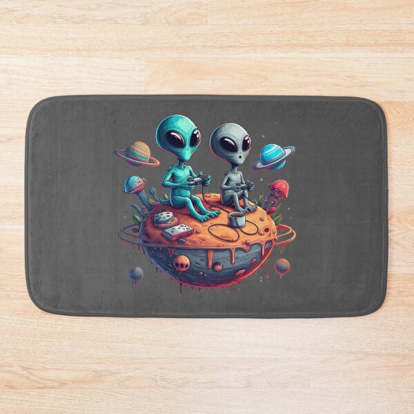Item preview, Aliens had same addictions than us - Geeks love to play games designed and sold by NovaMode.