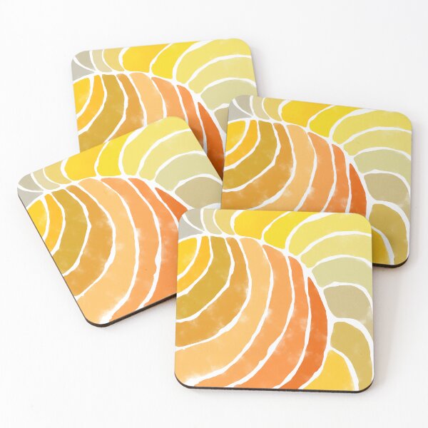Item preview, Tropic Tile Yellow and Orange Leaves designed and sold by NoaaDesign.
