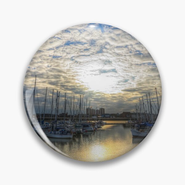Item preview, Grimsby Marina Boats At Sunset designed and sold by Paul Thompson Photography.