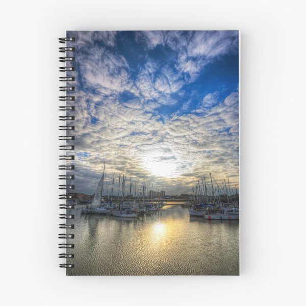 Item preview, Grimsby Marina Boats At Sunset designed and sold by Paul Thompson Photography.