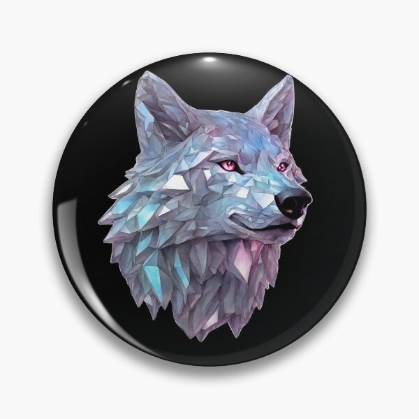Item preview, Crystal wolf designed and sold by Wiesława Smolińska.