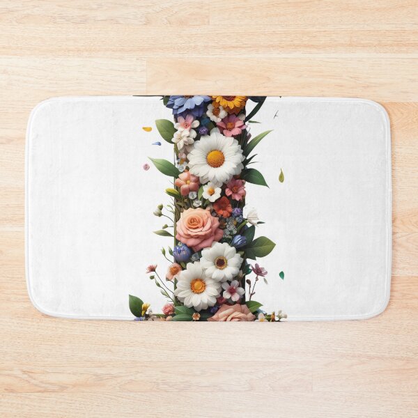 Item preview, Letter “I” containing flowers designed and sold by yeekazar.