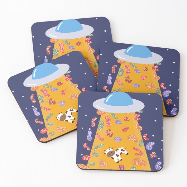Item preview, Cow absorbed by UFO designed and sold by Alaska-designs.