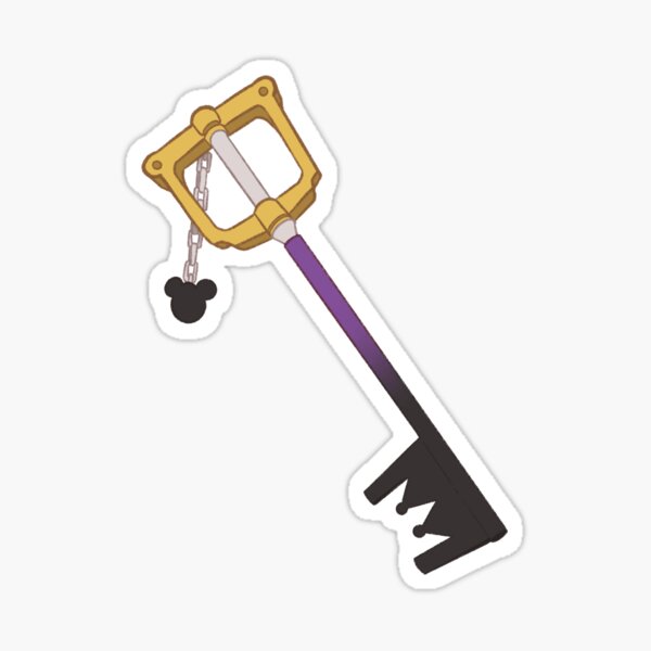 Item preview, Keyblade Sticker Non-binary designed and sold by Eskiel01.