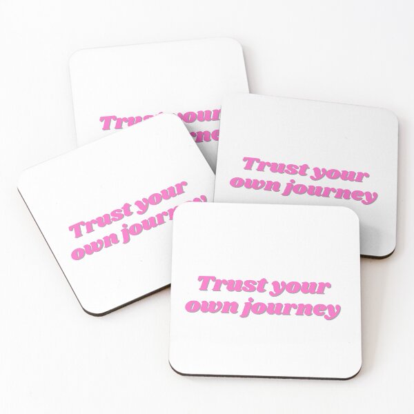 Item preview, Trust your own journey, pink design designed and sold by ChiWellness Shop.