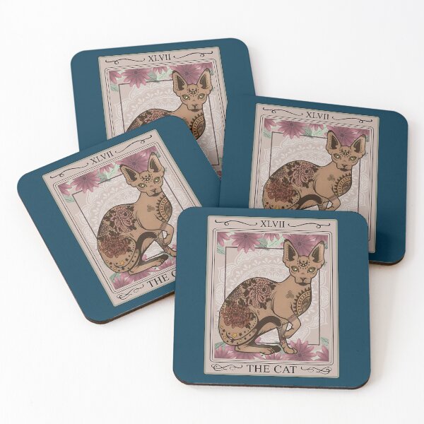 Item preview, The Cat Tarot Card Cat Lover Cat Mom Witchy Aesthetic designed and sold by redlinecs.