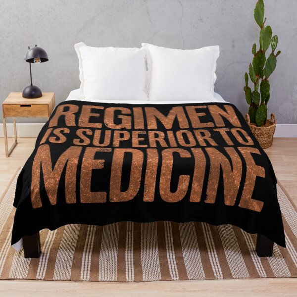Item preview, Regimen is superior to medicine. v.6 designed and sold by x1brett.