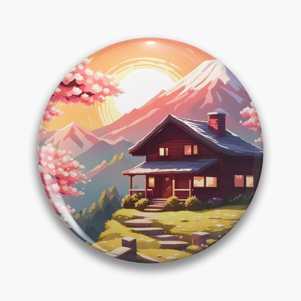 Item preview, Cherry Blossom Sunset designed and sold by VeiledVision.