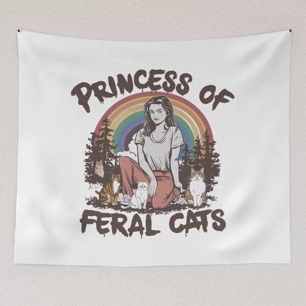Item preview,  Princess Of Feral Cats designed and sold by Moad Fahim.