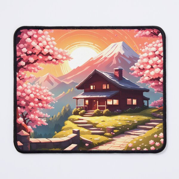 Item preview, Cherry Blossom Sunset designed and sold by VeiledVision.