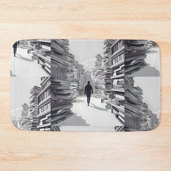 Item preview, Lost in Lit: A Bookworm's Paradise (Fantasy Illustration) designed and sold by teesly15.