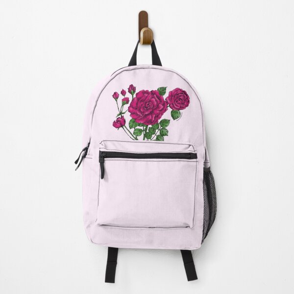 Item preview, Deep Pink Flat Rose Bloom Double 16-25 Petals In 3+ Rows designed and sold by Rachael Taylor.