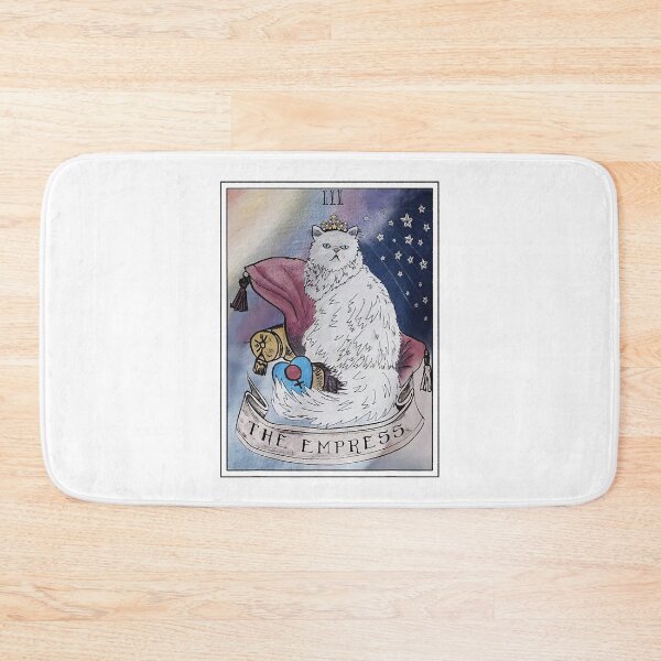Item preview, The Empress Cat Tarot Card Funny Cat Lover Cat Mom Cat Lady designed and sold by redlinecs.