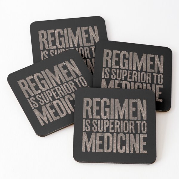 Item preview, Regimen is superior to medicine. v.7 designed and sold by x1brett.