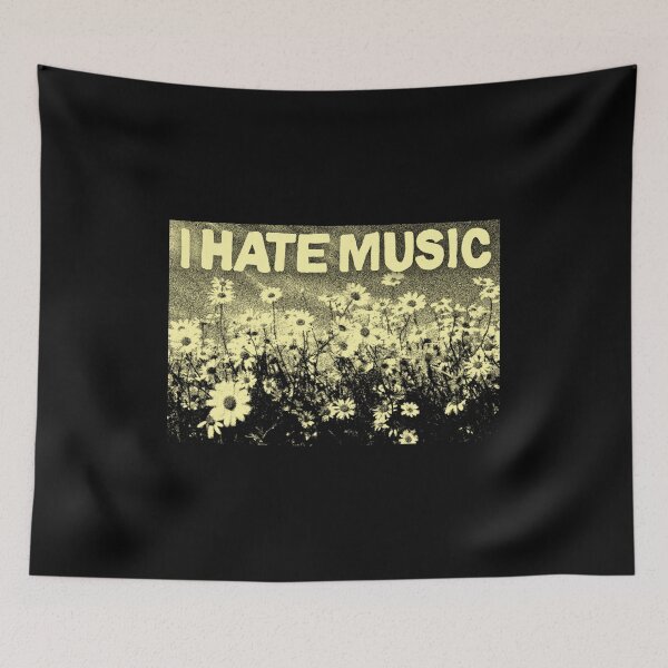 Item preview, I Hate Music designed and sold by Ruggine.