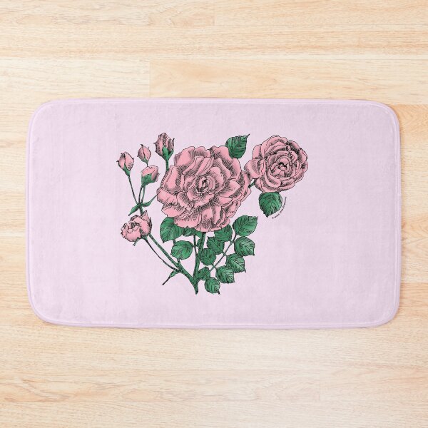 Item preview, Light Pink Flat Rose Bloom Double 16-25 Petals In 3+ Rows designed and sold by Rachael Taylor.