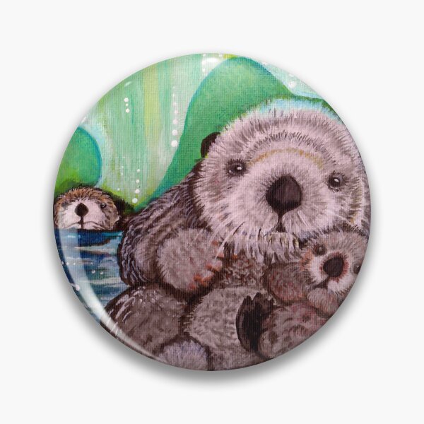 Item preview, Otter Aurora designed and sold by ArtByBeatriz.