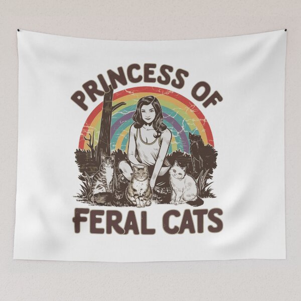 Item preview,   Princess Of Feral Cats designed and sold by Moad Fahim.