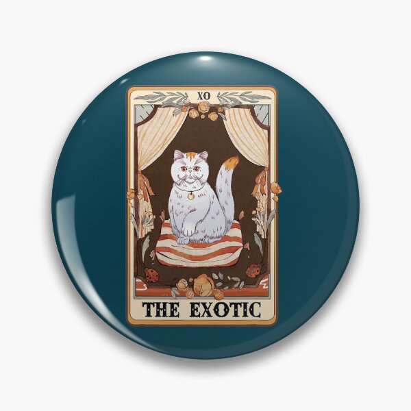 Item preview, The Exotic Tarot Card Exotic Shorthair Lover Exotic Cat Mom designed and sold by redlinecs.