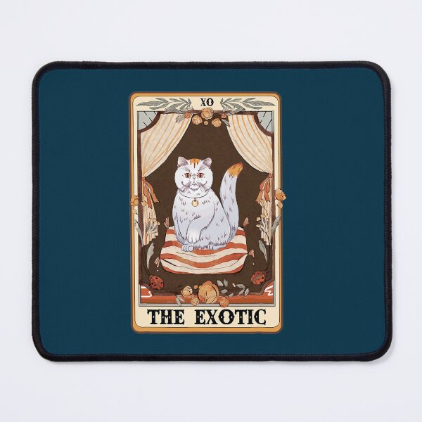 Item preview, The Exotic Tarot Card Exotic Shorthair Lover Exotic Cat Mom designed and sold by redlinecs.
