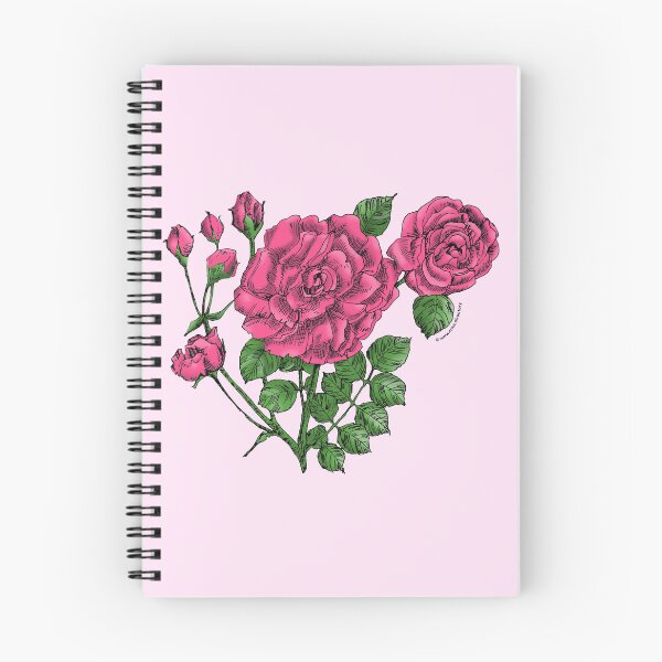 Item preview, Mid Pink Flat Rose Bloom Double 16-25 Petals In 3+ Rows designed and sold by Rachael Taylor.