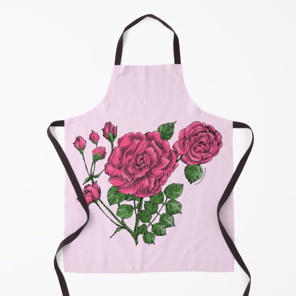 Item preview, Mid Pink Flat Rose Bloom Double 16-25 Petals In 3+ Rows designed and sold by Rachael Taylor.