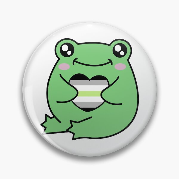 Artikelvorschau, Agender Pride Frog entworfen und verkauft von Kay Saunders.