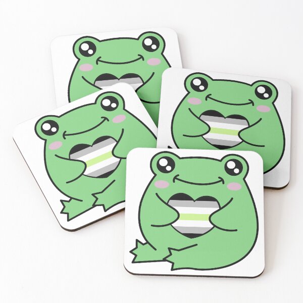 Item preview, Agender Pride Frog designed and sold by Kay Saunders.