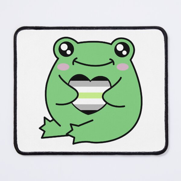 Item preview, Agender Pride Frog designed and sold by Kay Saunders.