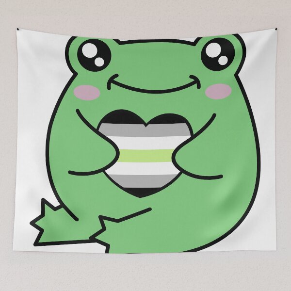 Item preview, Agender Pride Frog designed and sold by Kay Saunders.