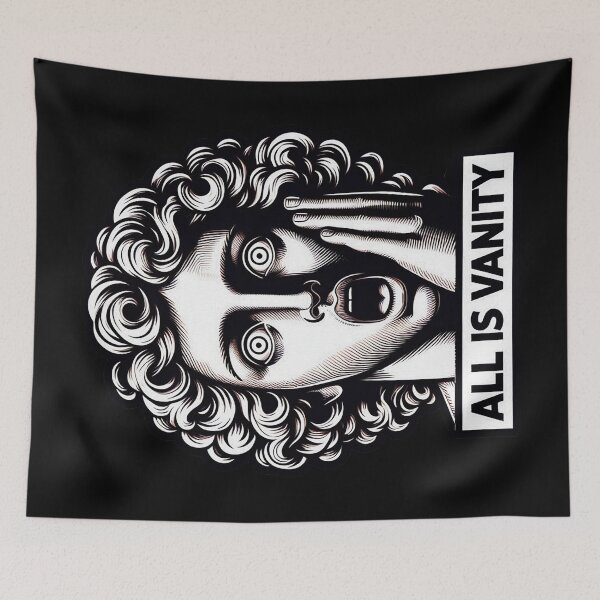 Item preview, Ecclesiastes 1:14 All Is Vanity designed and sold by plushism.