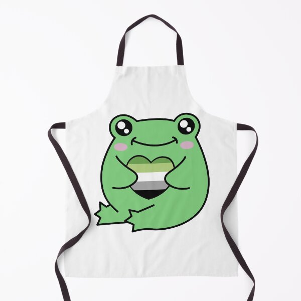 Item preview, Aromantic Pride Frog designed and sold by Kay Saunders.