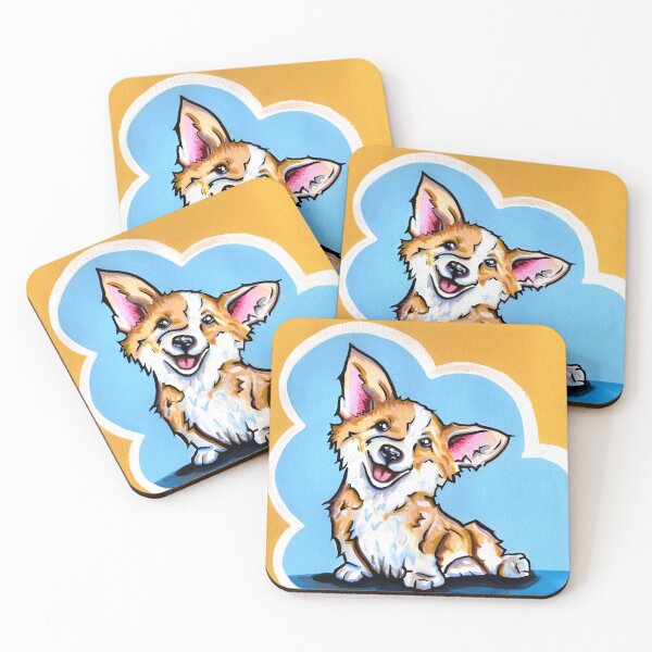 Artikelvorschau, Corgi entworfen und verkauft von ArtByBeatriz.