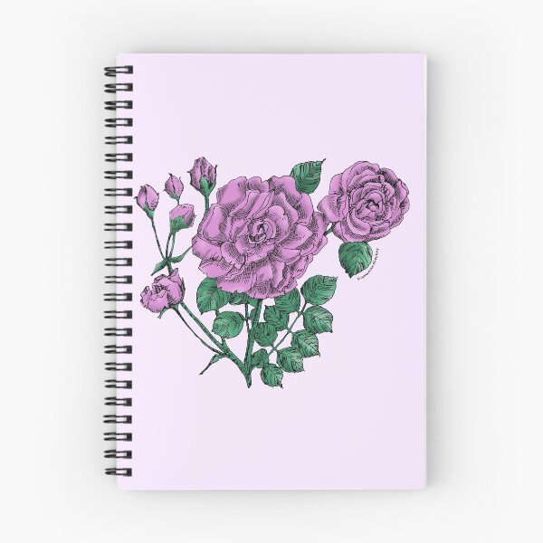 Item preview, Purple Flat Rose Bloom Double 16-25 Petals In 3+ Rows designed and sold by Rachael Taylor.