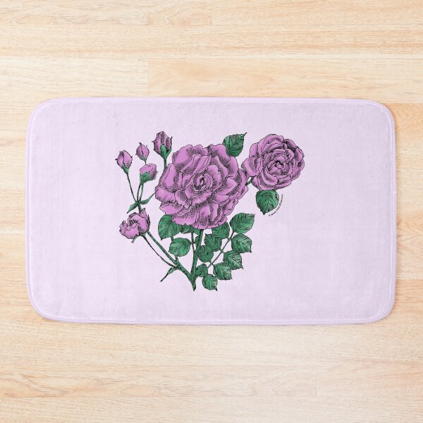 Item preview, Purple Flat Rose Bloom Double 16-25 Petals In 3+ Rows designed and sold by Rachael Taylor.
