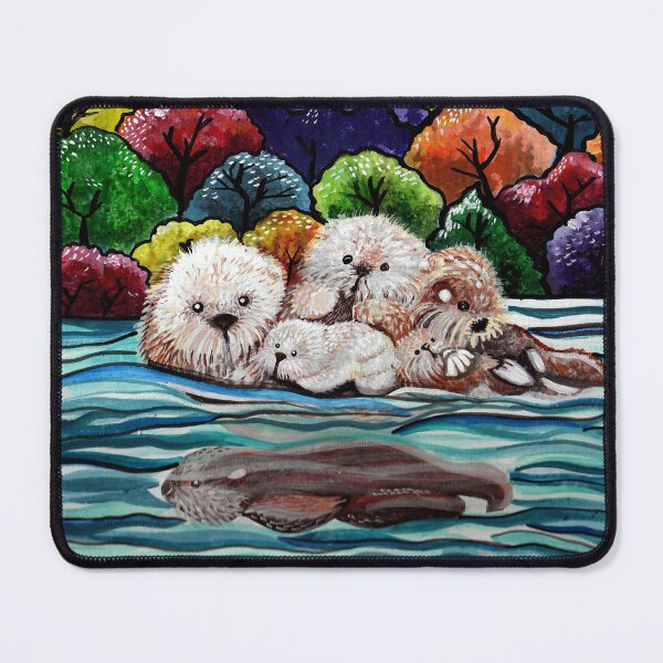 Item preview, Otter Autumn designed and sold by ArtByBeatriz.