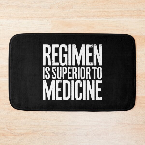 Item preview, Regimen is superior to medicine. v.9 designed and sold by x1brett.