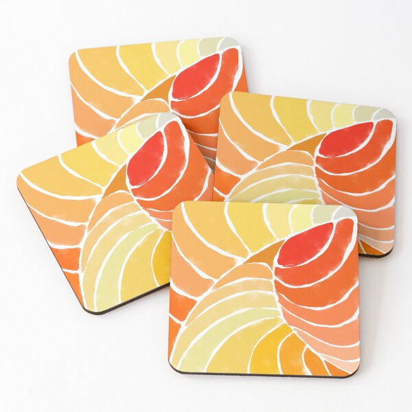 Item preview, Tropic Tile Yellow and Orange and Red Leaves designed and sold by NoaaDesign.