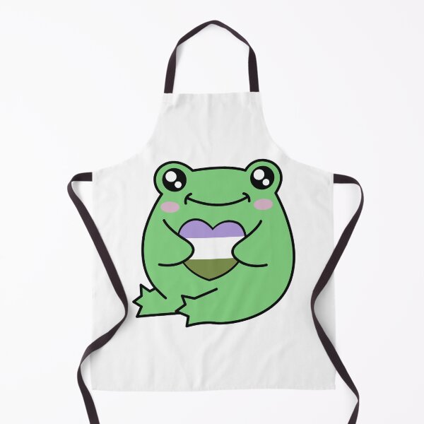 Item preview, Genderqueer Pride Frog designed and sold by Kay Saunders.