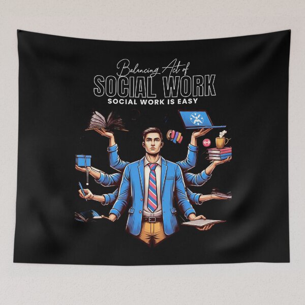 Item preview, Social Work Is Easy designed and sold by JansenGS.