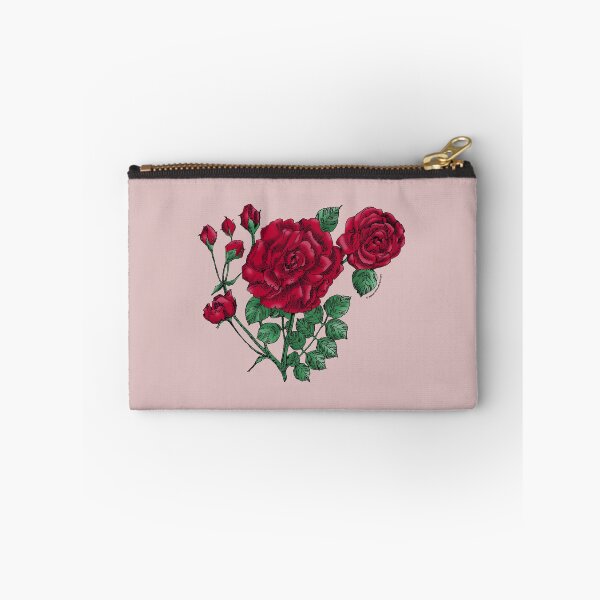 Item preview, Dark Red Flat Rose Bloom Double 16-25 Petals In 3+ Rows designed and sold by Rachael Taylor.